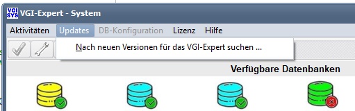 VGI-Expert Updates Suchen