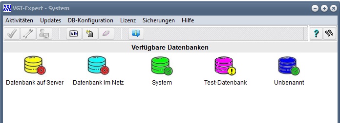 VGI-Expert Datenbanken Backup